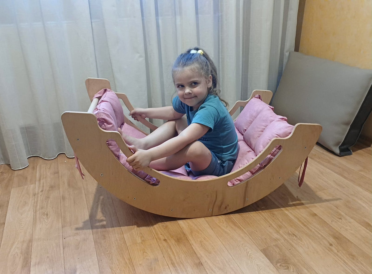 Арка для лазіння + Подушка - Лазалки Монтессорі для малюків